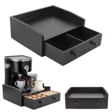 Coffee Machine Base Drawer Wood Tea Bag Coffee Capsule Drawer Storage Stand Desktop Water Bar Countertop Cabinet Organizer   4.4   25 Reviews   ౹   104 sold