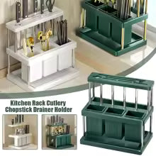 High-End Brand New Kitchen Cutlery Holder Spoon Fork Chopstick Storage Rack Utensils Organizer Kitchen Counter Top Box Rack